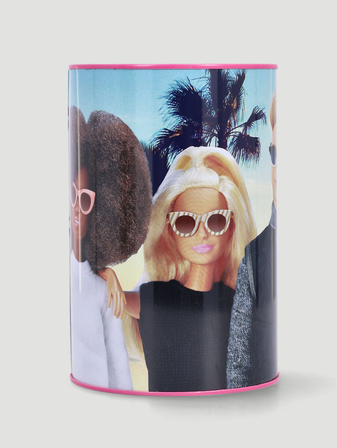 Pre-Girls Barbie Tin Coin Bank - Multi