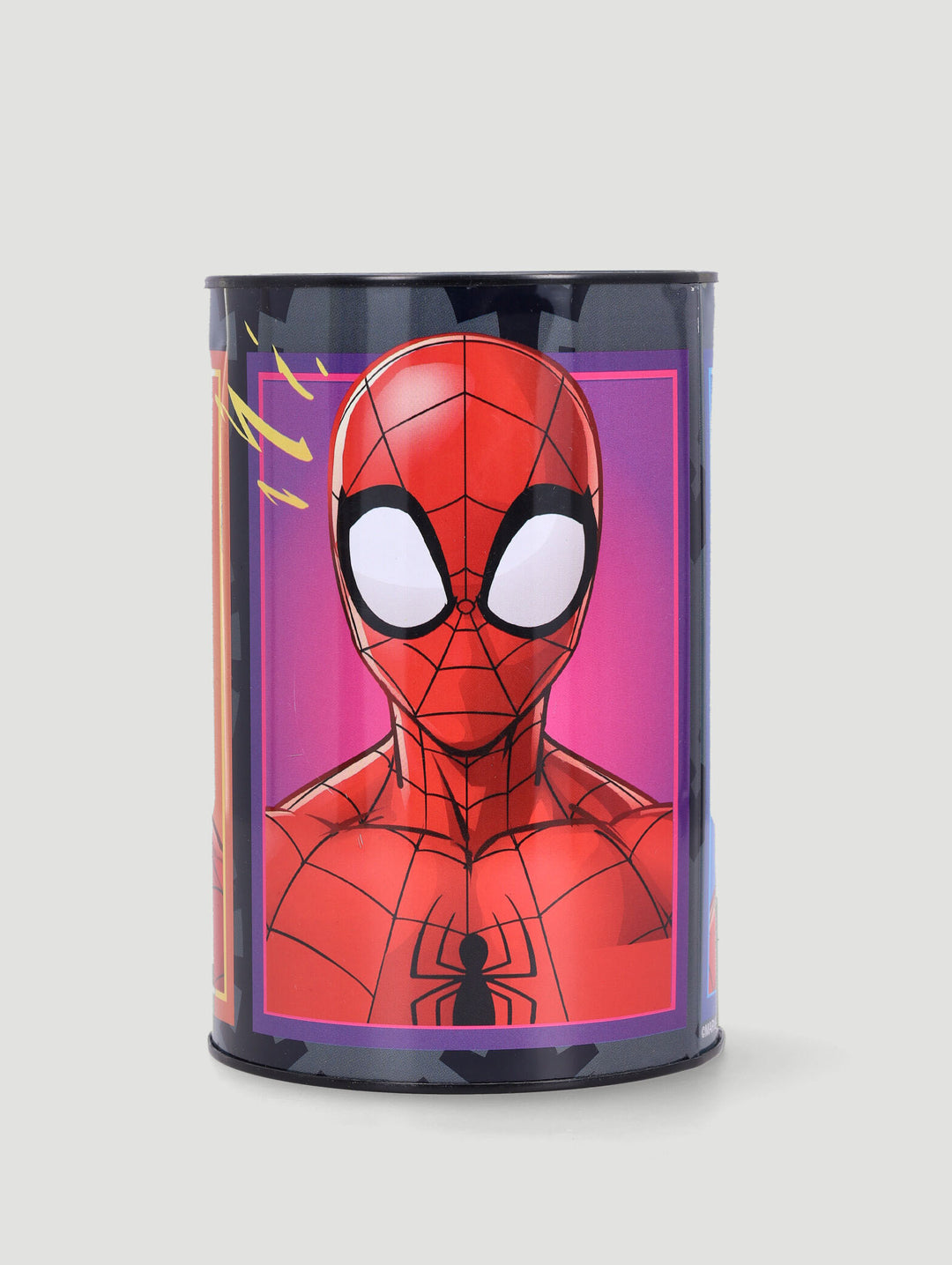 Pre-Boys Spiderman Tin Coin Bank - Multi