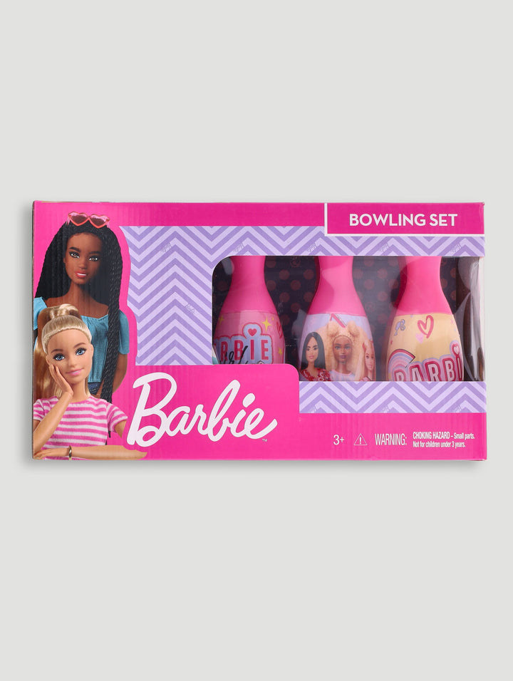 Pre-Girls Barbie Bowling Set - Multi