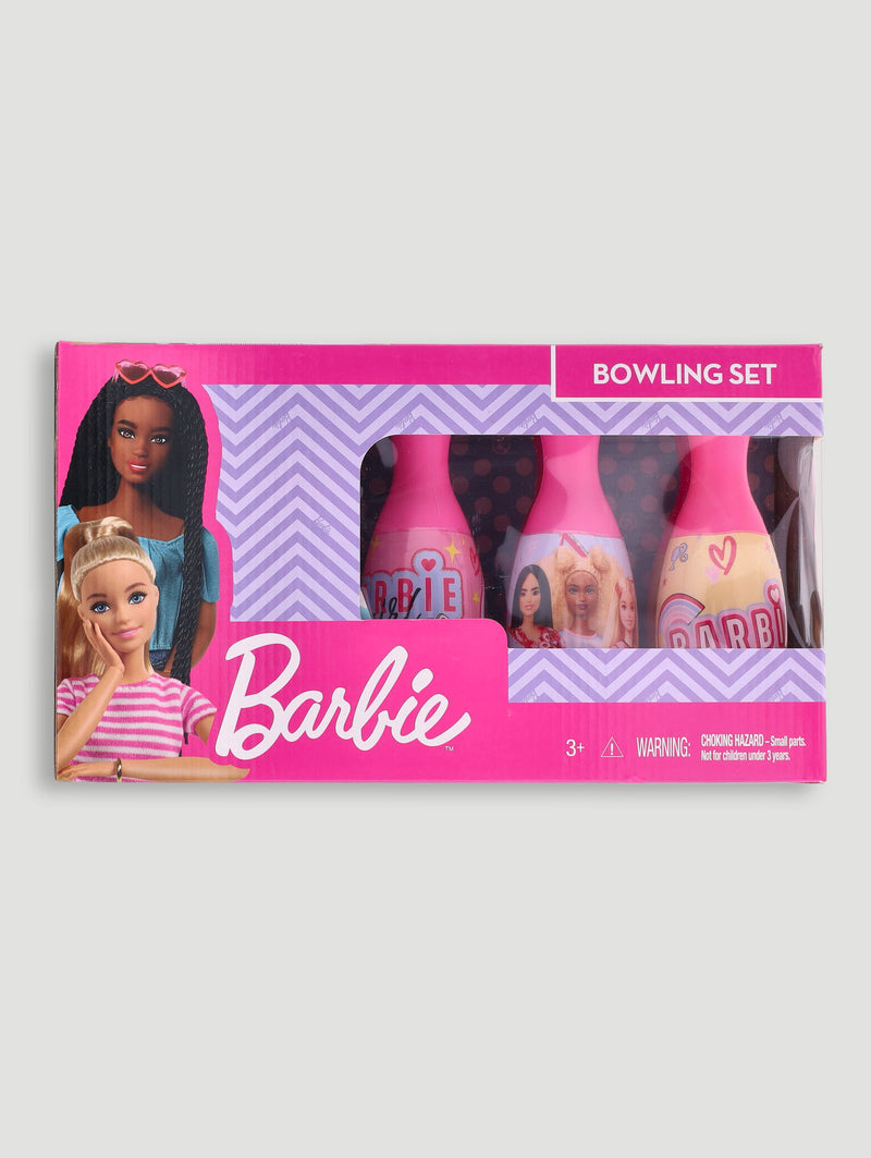 Pre-Girls Barbie Bowling Set - Multi