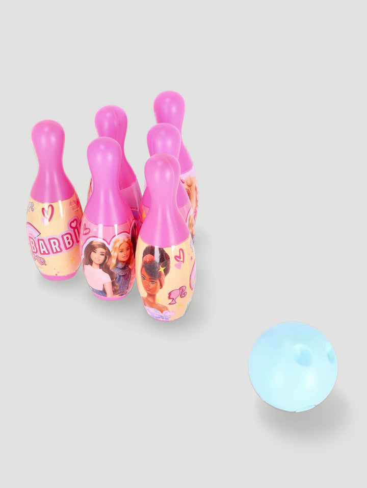 Pre-Girls Barbie Bowling Set - Multi