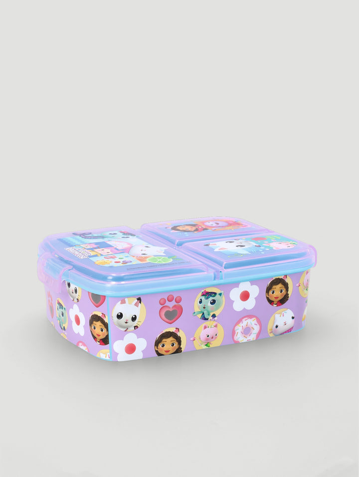 Pre-Girls Gabbys Dollhouse Multi Compartment Sandwich Box - Multi