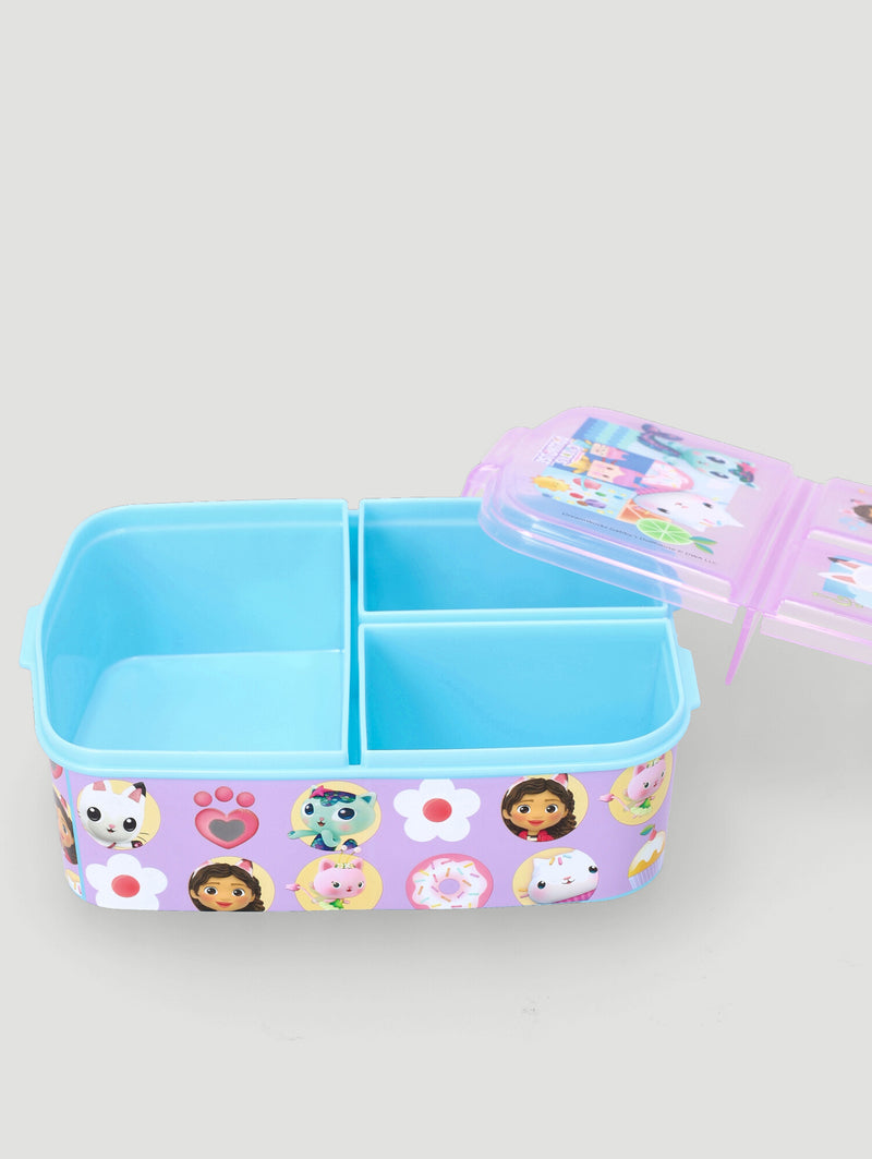 Pre-Girls Gabbys Dollhouse Multi Compartment Sandwich Box - Multi