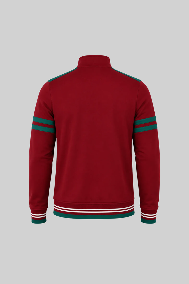 Formation Quarter Zip Tracktop - Maroon