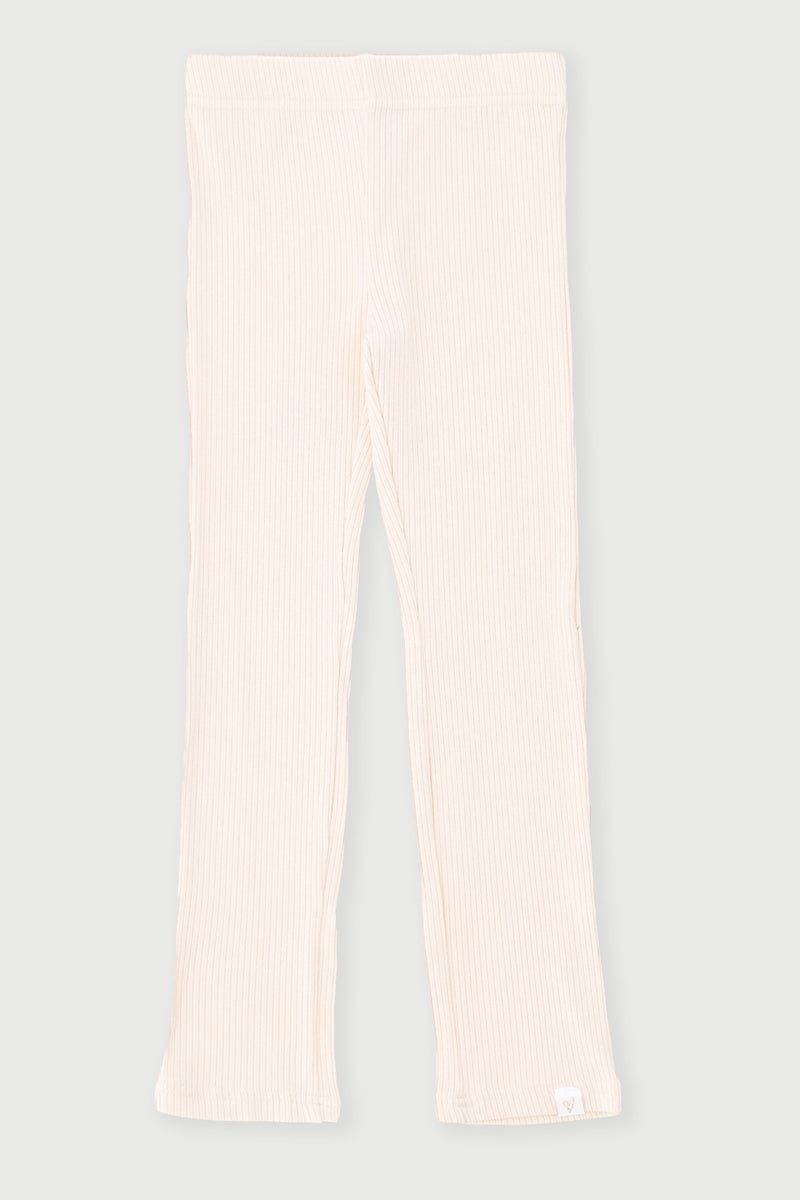 Pre-Girls Rib Legging - Cream