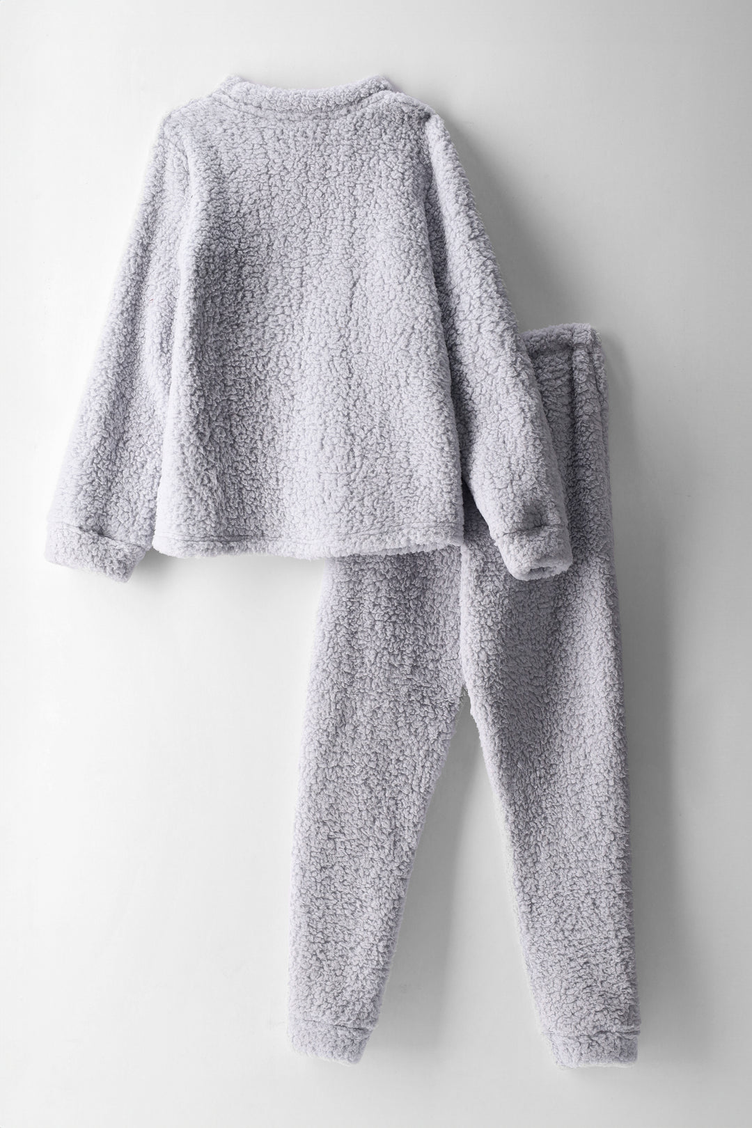 Boys Bro Sherpa Sleep Set - Grey