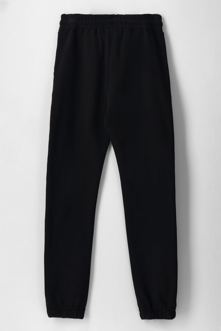 Boys Basic Fleece Jogger - Black