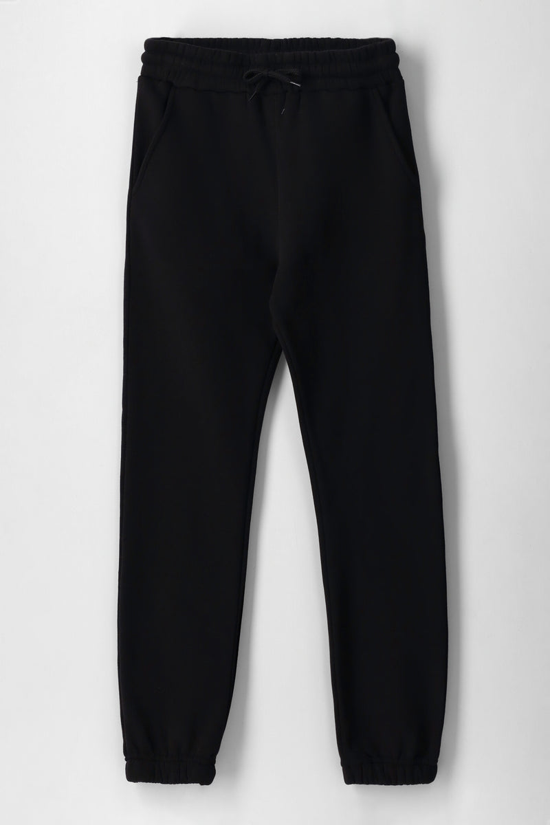 Boys Basic Fleece Jogger - Black