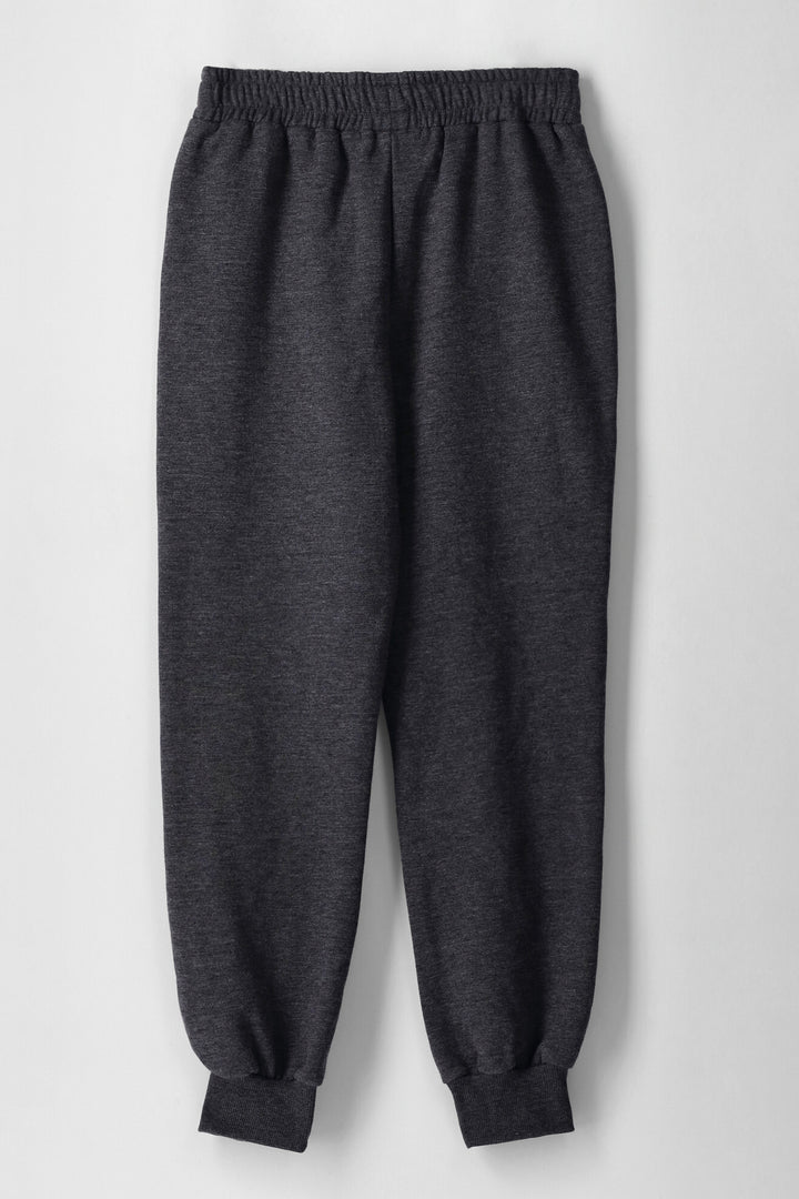 Boys Fleece Jogger - Charcoal Melange