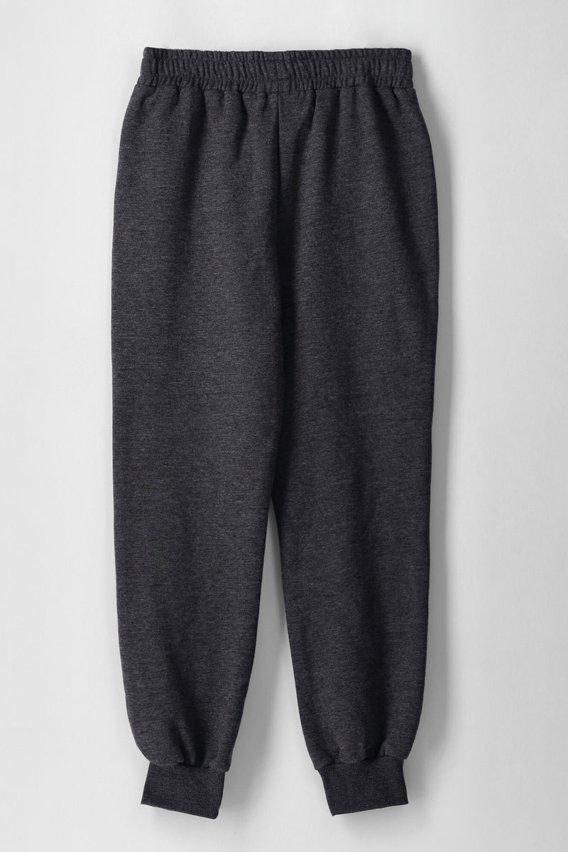 Boys Fleece Jogger - Charcoal Melange