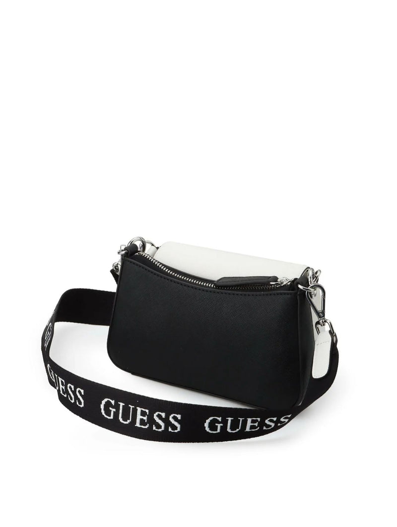 Abbie Mini Crossbody Top Zip Bag - White
