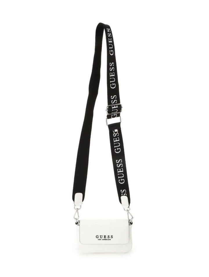 Abbie Mini Crossbody Top Zip Bag - White