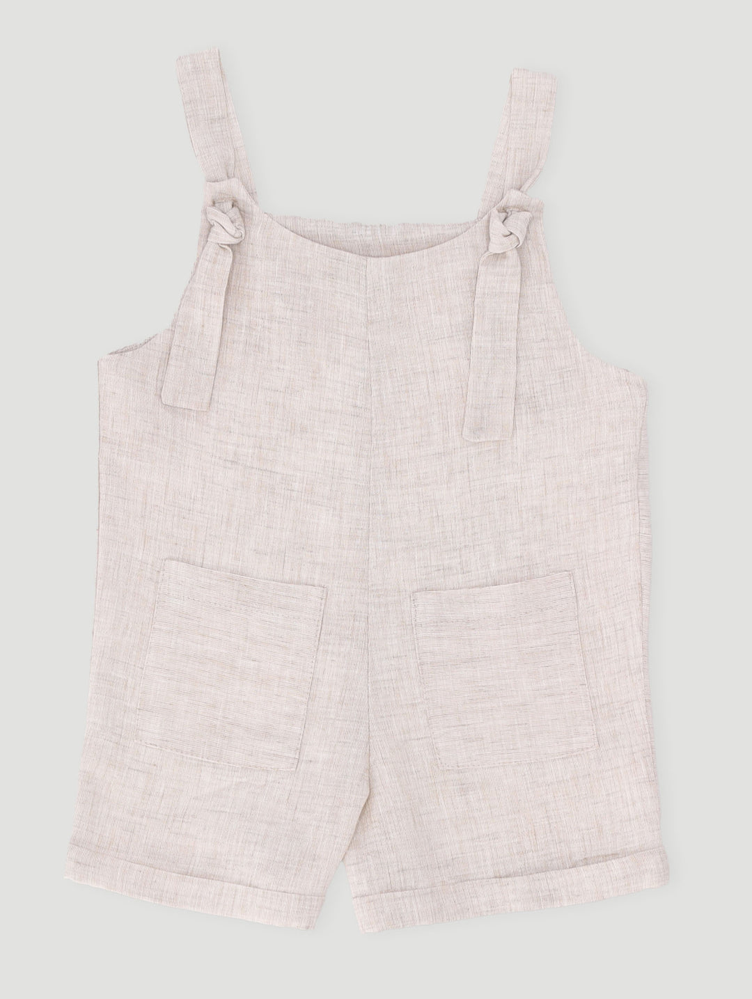 Pre-Girls Line Jumpsuit - Stone