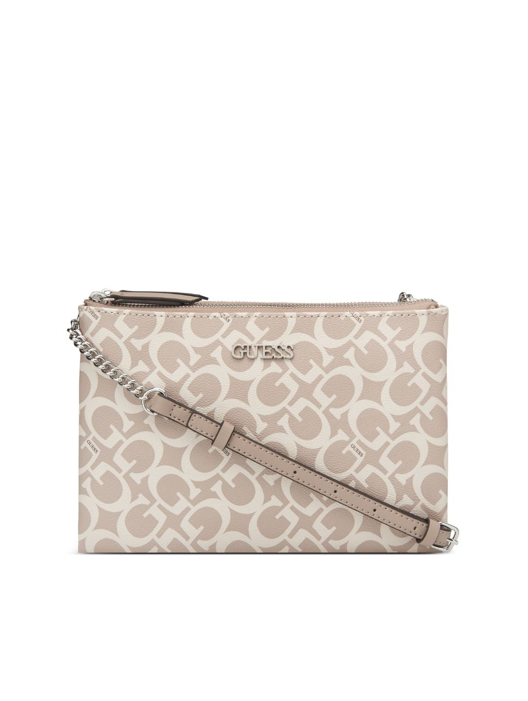 Tidewood Mini Double Zip Crossbody Bag - Caramel