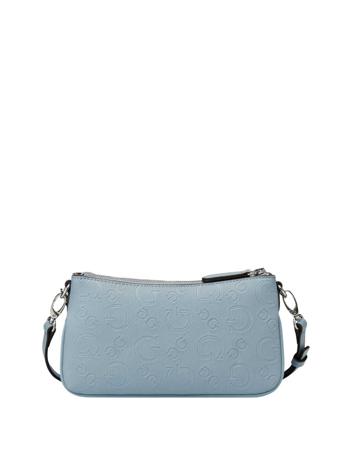 Tyrah Mini Crossbody Top Zip Bag - Light Blue