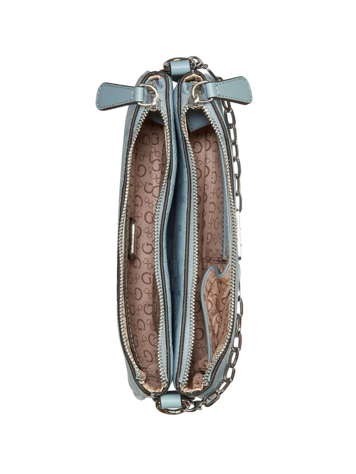 Tyrah Mini Crossbody Top Zip Bag - Light Blue