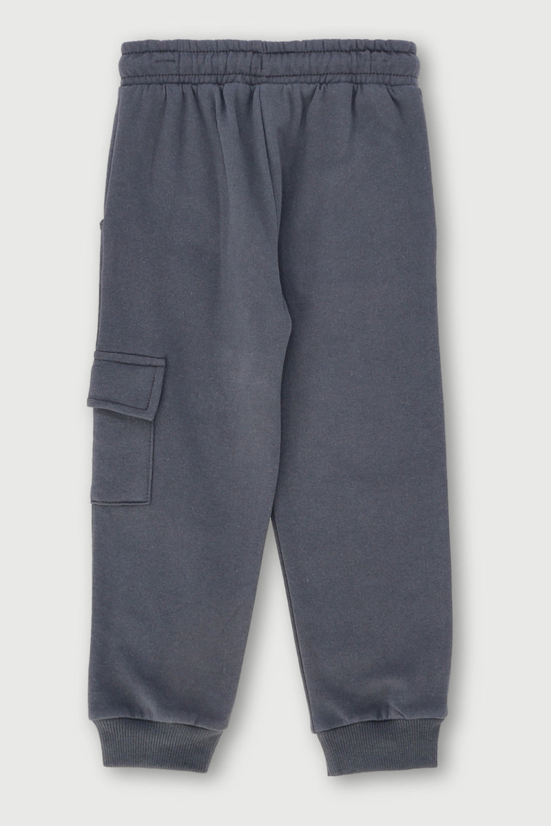 Pre-Boys Mickey Basketball Foil Jogger - Charcoal