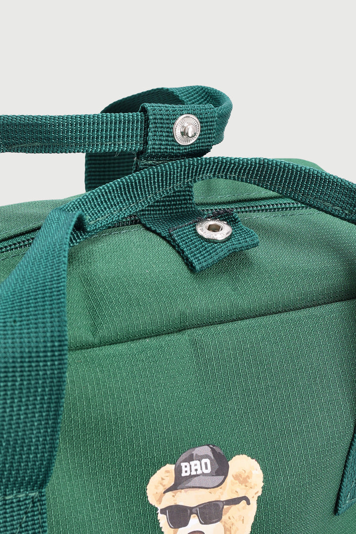 Pre-Boys Teddy Backpack - Green