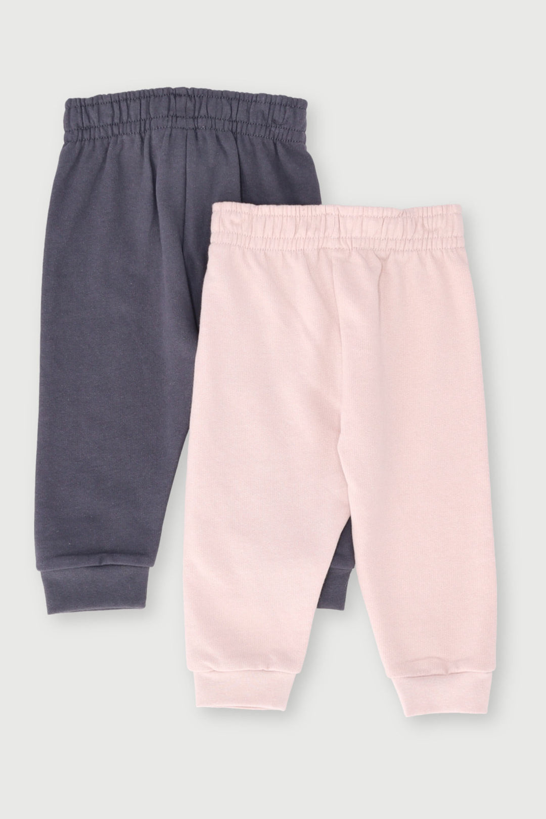 Baby Boys 2 Pack Bear Badge Jogger - Charcoal