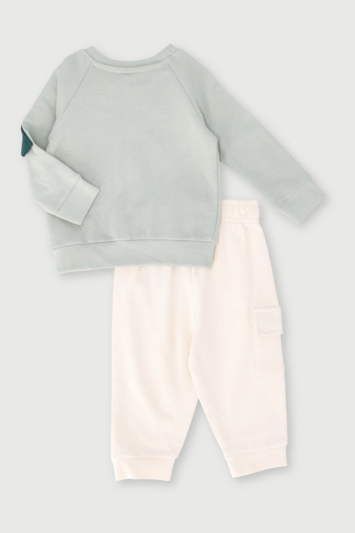 Baby Boys Dino Tracksuit - Green