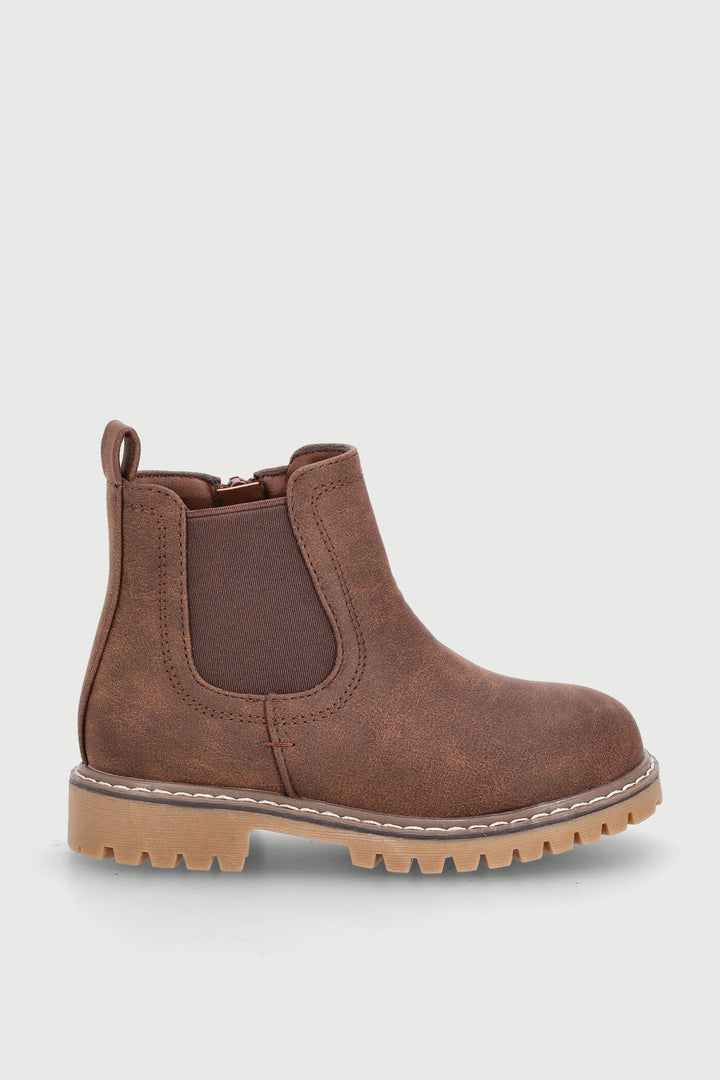 Pre-Boys Chelsea Boot - Brown
