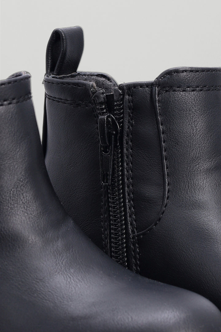 Pre-Boys Chelsea Boot - Black