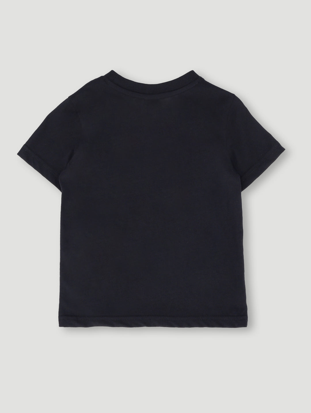 Pre-Boys Plain Cotton Tee - Black