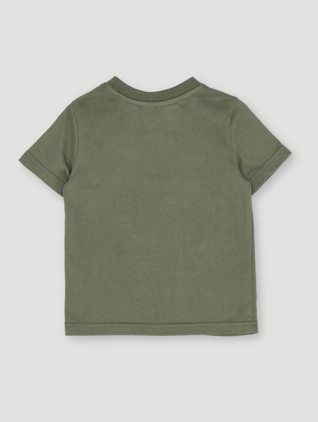 Pre-Boys Plain Polycotton Tee - Olive