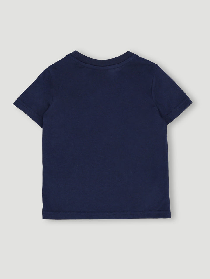 Pre-Boys Plain Polycotton Tee - Navy