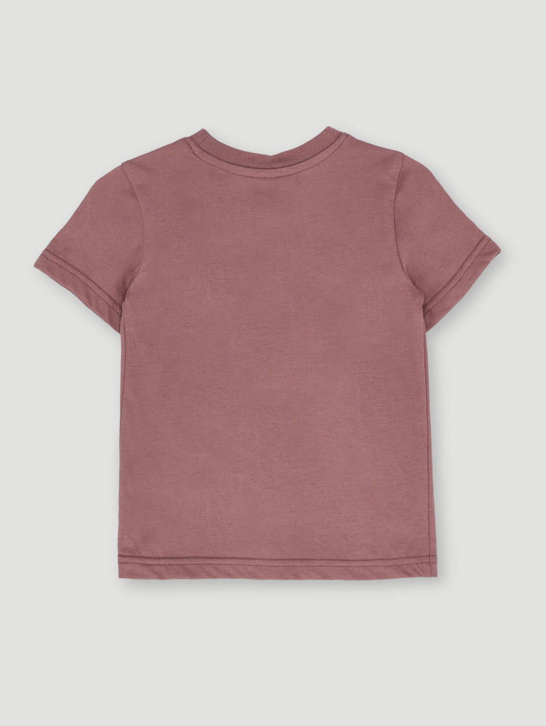 Pre-Boys Plain Cotton Tee - Taupe