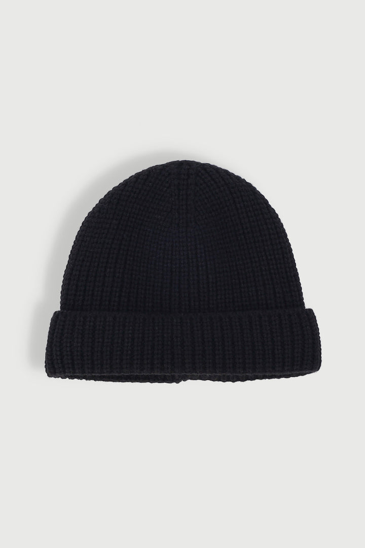 Boys Fishermans Beanie - Black