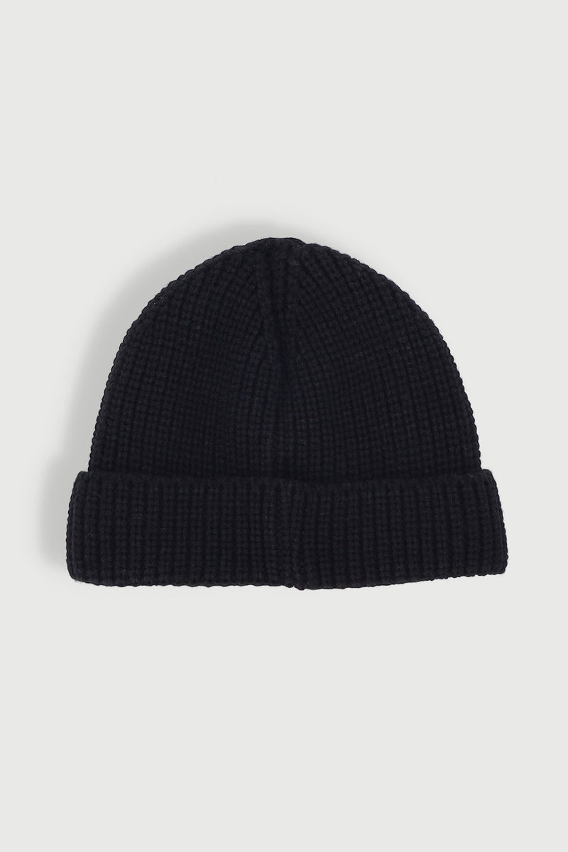 Boys Fishermans Beanie - Black