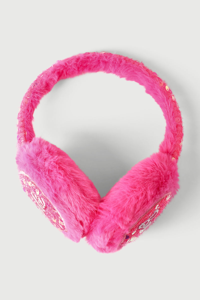 Pre-Girls Barbie Earmuffs - Pink