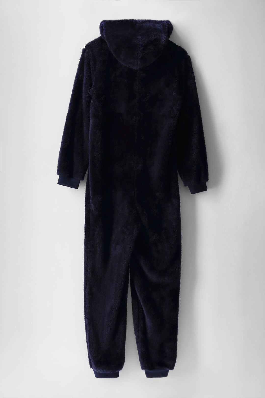 Boys Sloth Sherpa Onesie - Navy