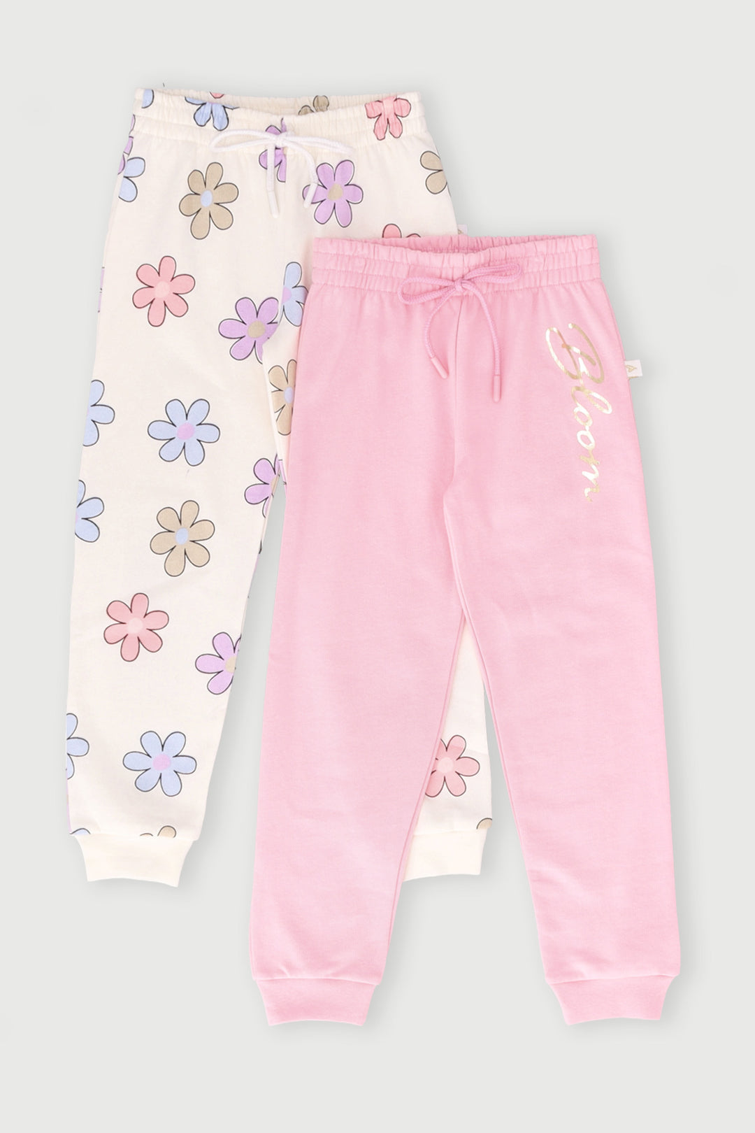 Pre-Girls 2 Pack Bloom Jogger - Pink