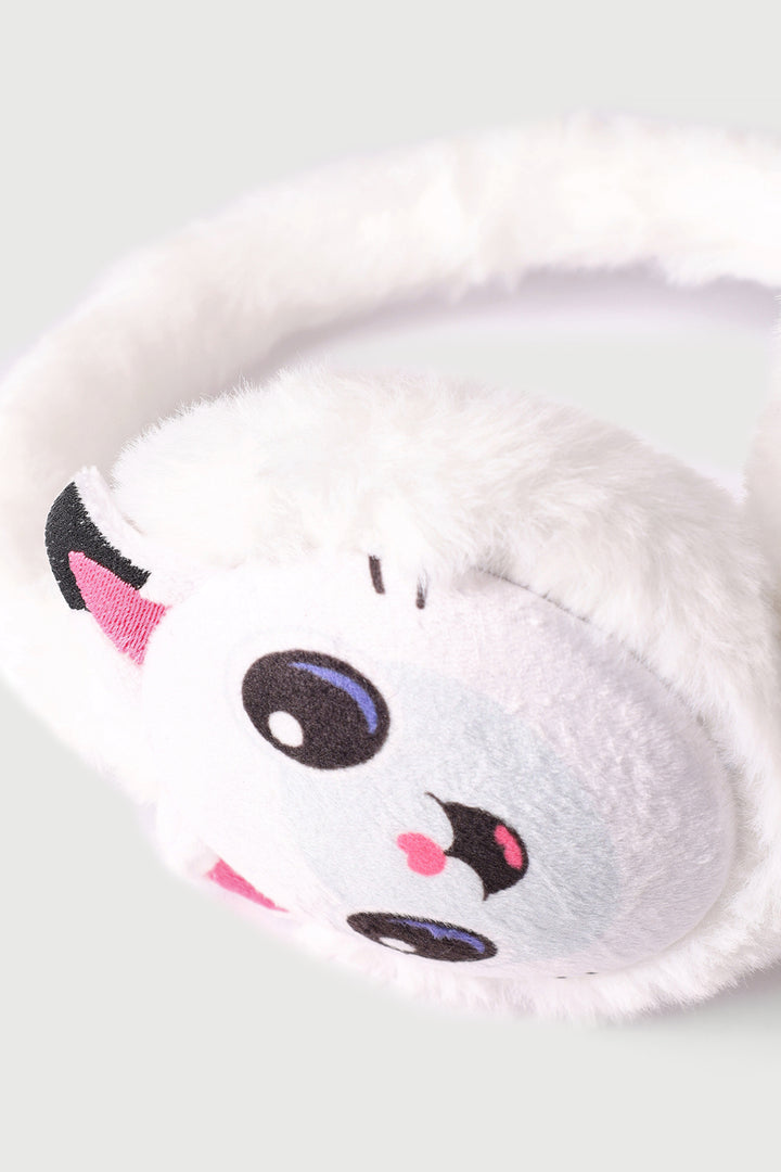 Pre-Girls Gabby's Dollhouse Earmuffs - White