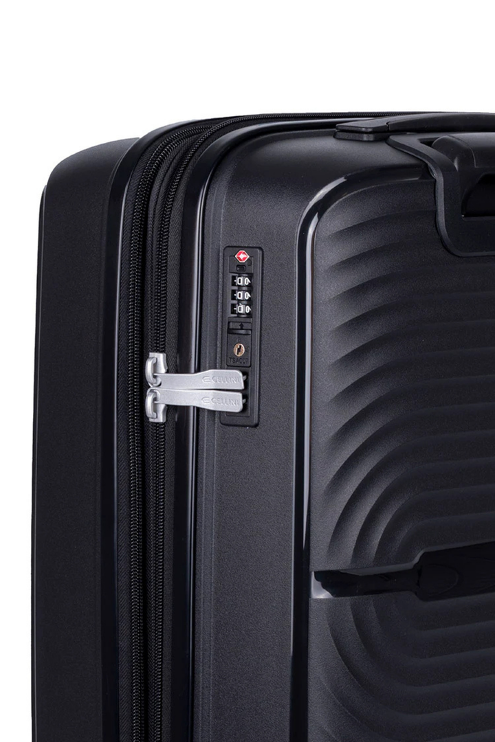 Sonic Carry On Trolley Case - Black