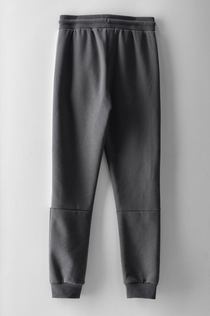 Boys Colour Block Jogger - Charcoal/Green