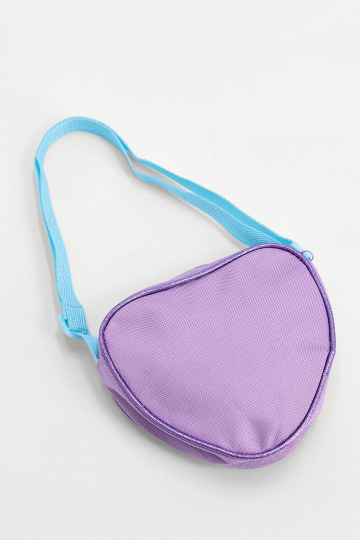 Gabby Cats Heart Sling Bag - Turquoise