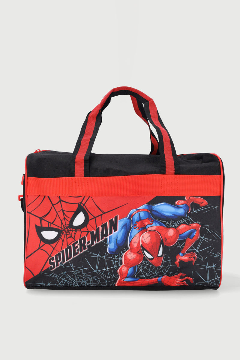 Pre-Boys Spiderman Duffel Bag - Red