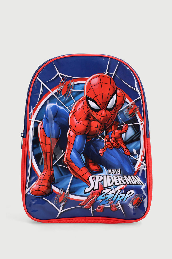 Pre-Boys Spiderman Junior Backpack - Dark Blue