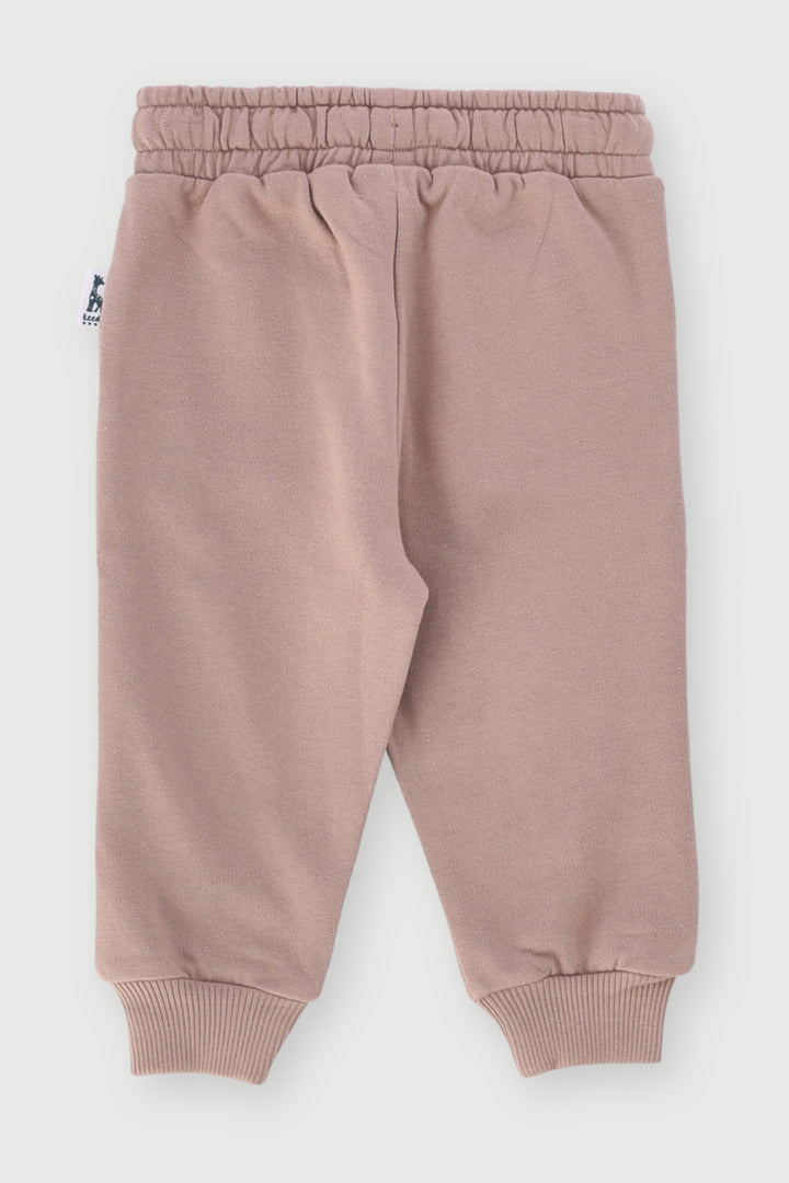 Keedo Baby Boys Core Fleece Jogger - Taupe