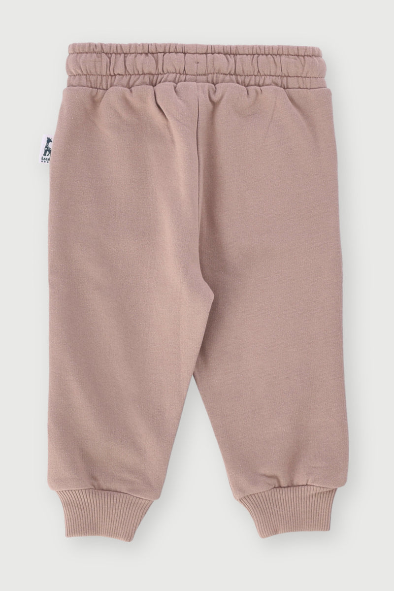 Keedo Baby Boys Core Fleece Jogger - Taupe