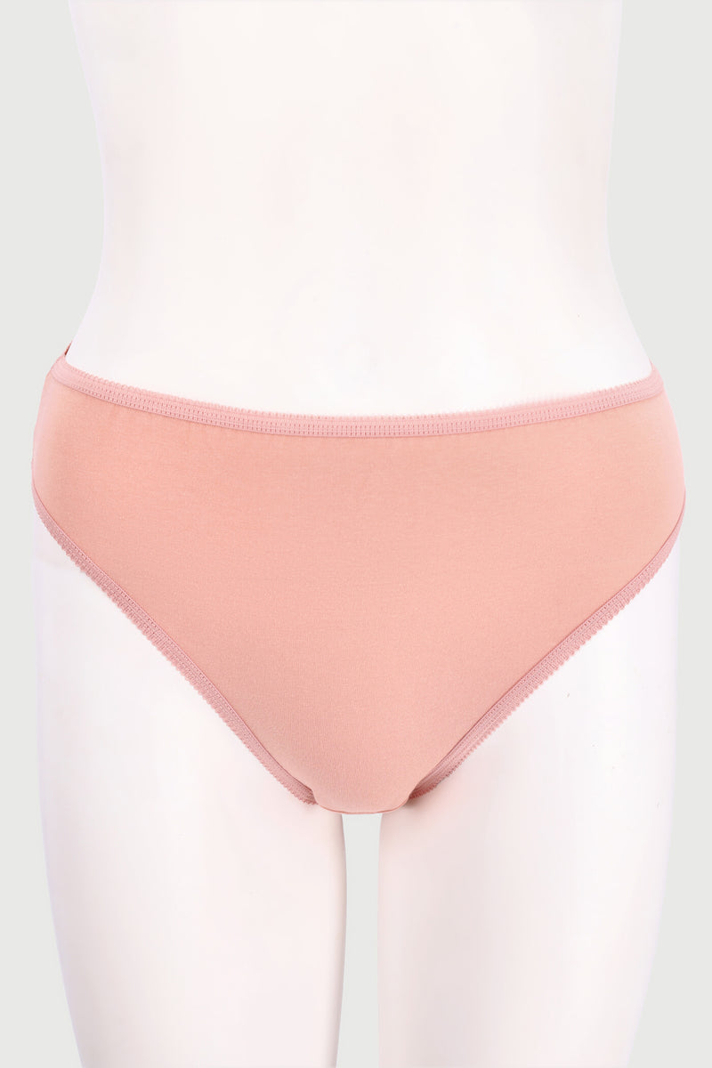 5 Pack Cotton Hi-Cut Panty