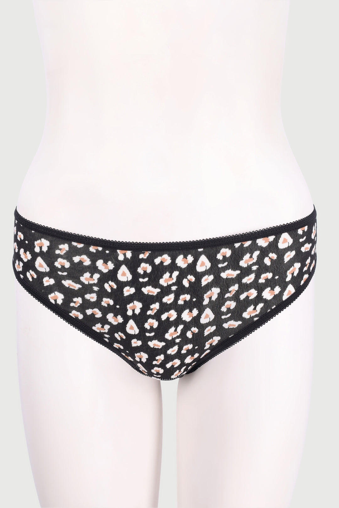 5 Pack Cheetah Cotton Bikini Panty