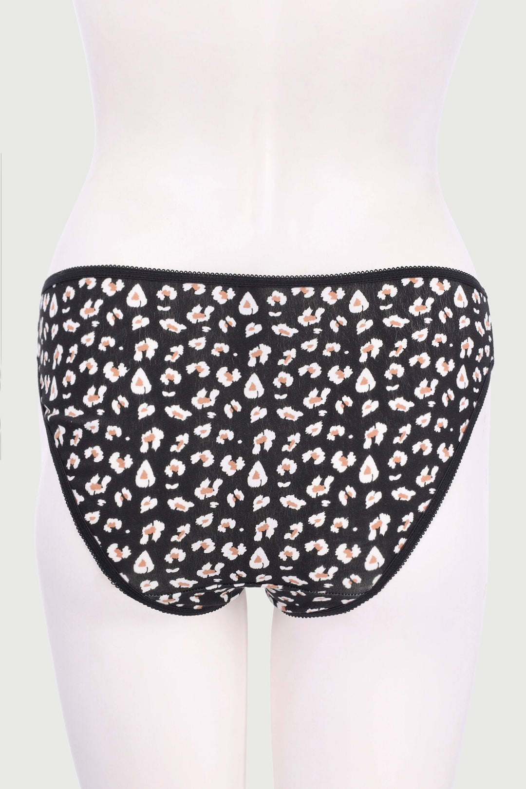 5 Pack Cheetah Cotton Bikini Panty