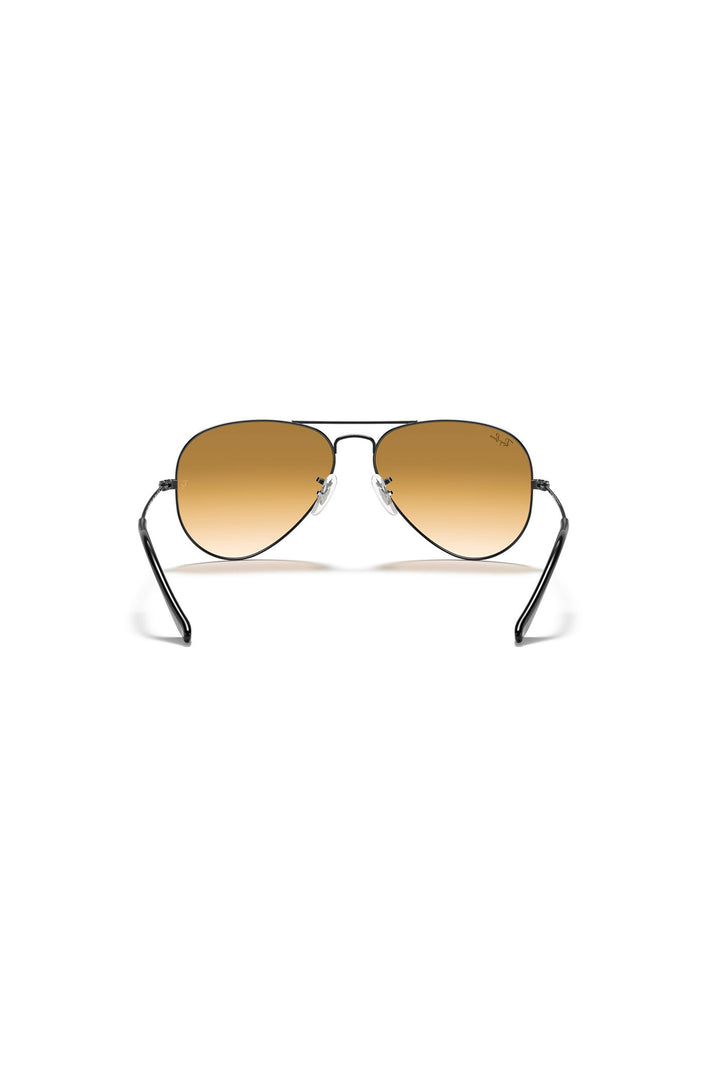 Aviator Gradient Sunglasses - Yellow/Gunmetal Grey