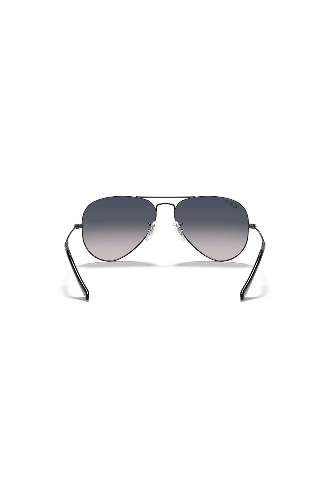 Aviator Gradient Lens Sunglasses - Blue/Gunmetal Grey