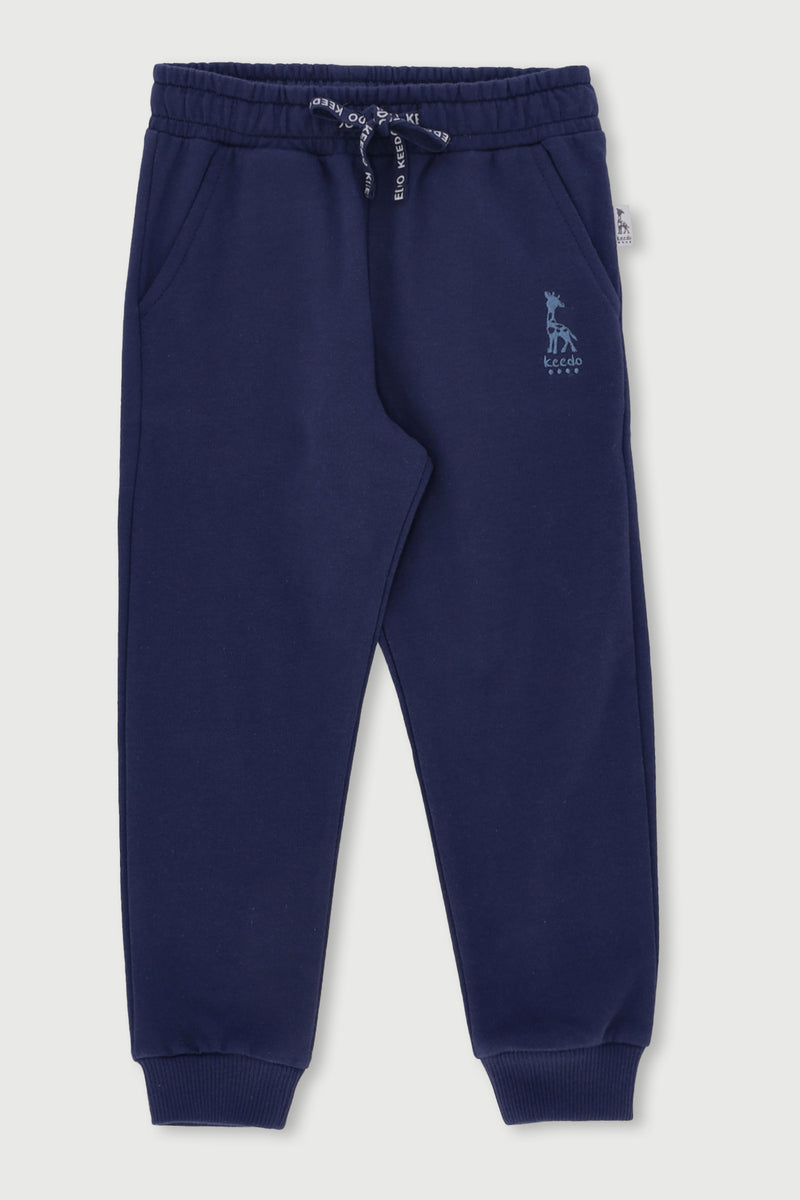 Keedo Boys Core Fleece Jogger - Navy