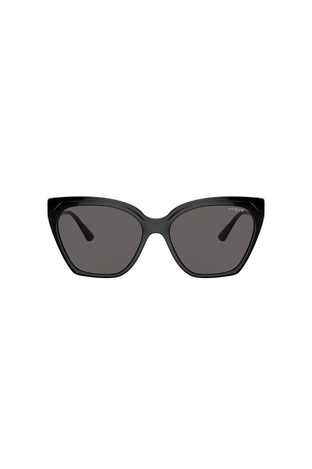 Solid Cat Eye Sunglasses - Black